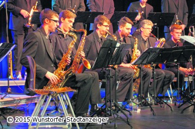 Die Big Band "Body & Soul" beim Benefizkonzert in Wunstorf